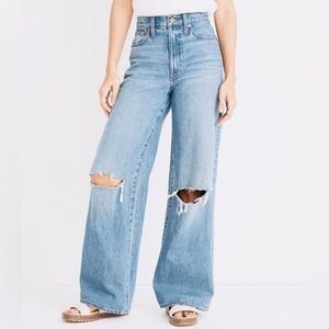 SOLD OUT Madewell Super Wide Leg jeans